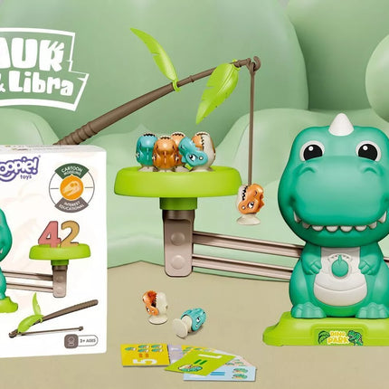 WOOPIE Balanso Svarstyklės Balanso Stalo Žaidimas Žvejyba Dinozauras Žuvys
