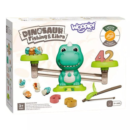 WOOPIE Balanso Svarstyklės Balanso Stalo Žaidimas Žvejyba Dinozauras Žuvys