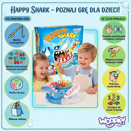 Woopie žaidimas „Rekinas ir grobis“