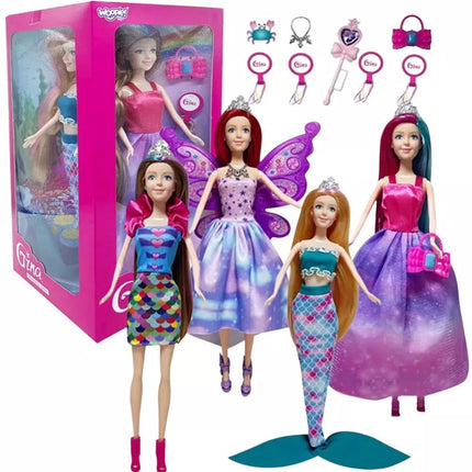 WOOPIE 4 stebuklingų princesių rinkinys