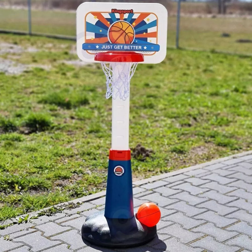 Krepšinio rinkinio reguliavimas 99 – 125 cm + Kamuolys + Pompa