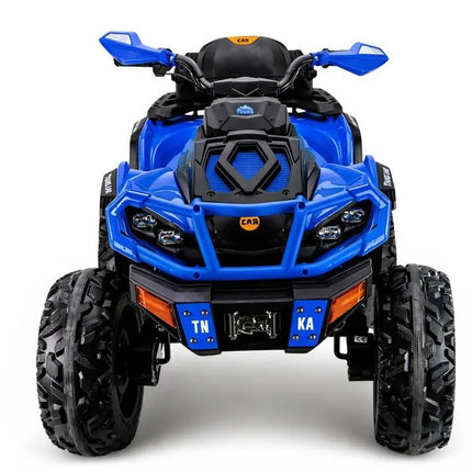 XW‑08 mėlynas 4×4 12V keturratis