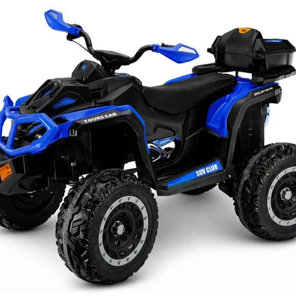 XW‑08 mėlynas 4×4 12V keturratis