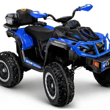 XW‑08 mėlynas 4×4 12V keturratis