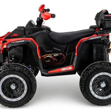 XW‑08 raudonas 4×4 12V keturratis