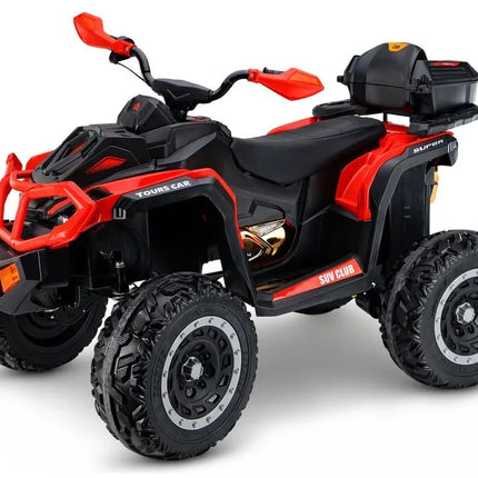 XW‑08 raudonas 4×4 12V keturratis