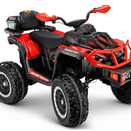 XW‑08 raudonas 4×4 12V keturratis