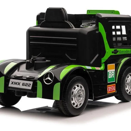 Žalias Mercedes XMX622 elektromobilis vaikams