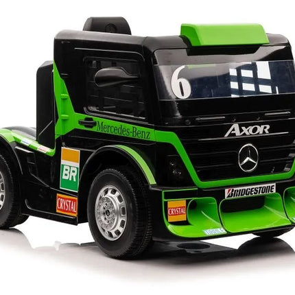 Žalias Mercedes XMX622 elektromobilis vaikams